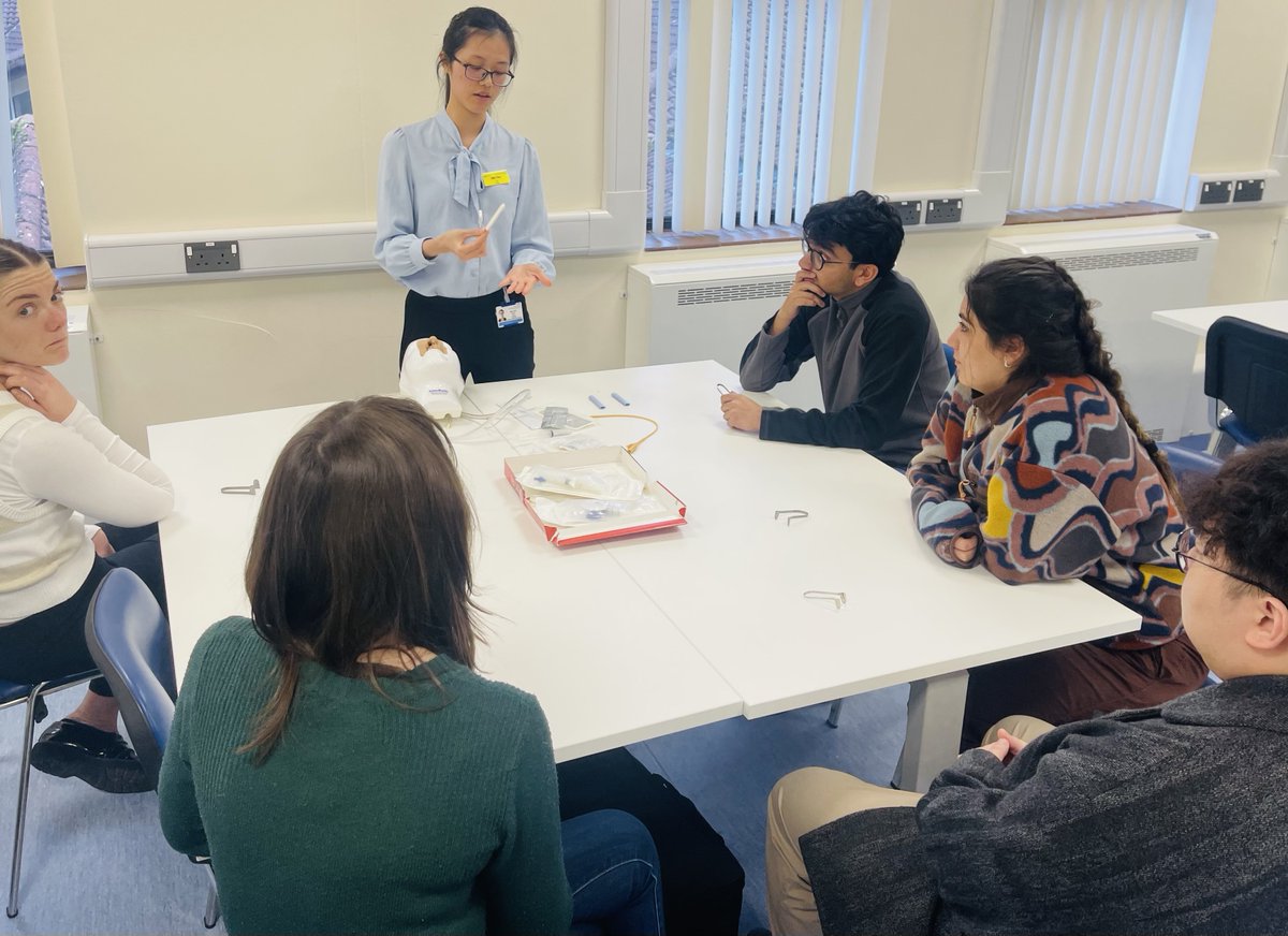 The Shropshire ENT Emergency Course hosted by SaTH today was a great opportunity to develop theory and practical skills including Epistaxis &amp; airway management, ear &amp; oral examination and nasoendoscopy &amp; NG tube insertion. Such a valuable course 👍<a href="/SaTHPostgradEd/">Postgrad Education</a> 👂👃👄