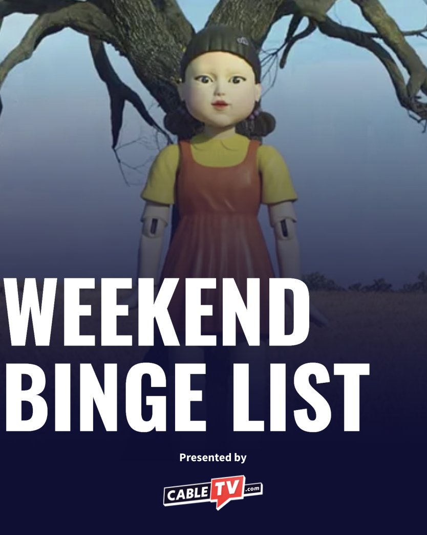 CableTV's tweet image. Your weekend plans just got better! 🎉 Swipe to discover 3 must-watch shows from CableTV.com, and where to stream them. What are you watching first? 👇

#WeekendWatchlist #Streaming #TVShows #CableTV