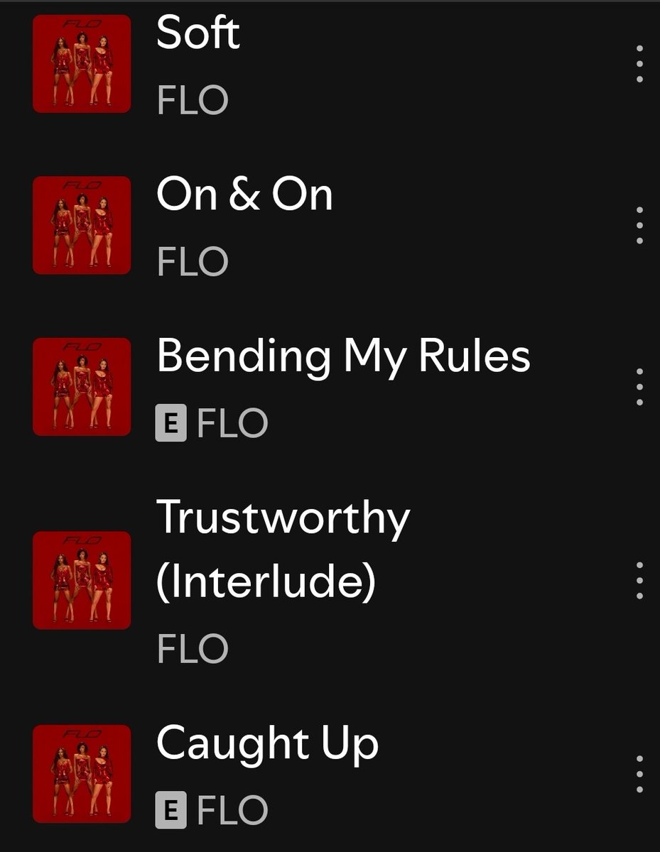 And this run of songs right here got them that nom