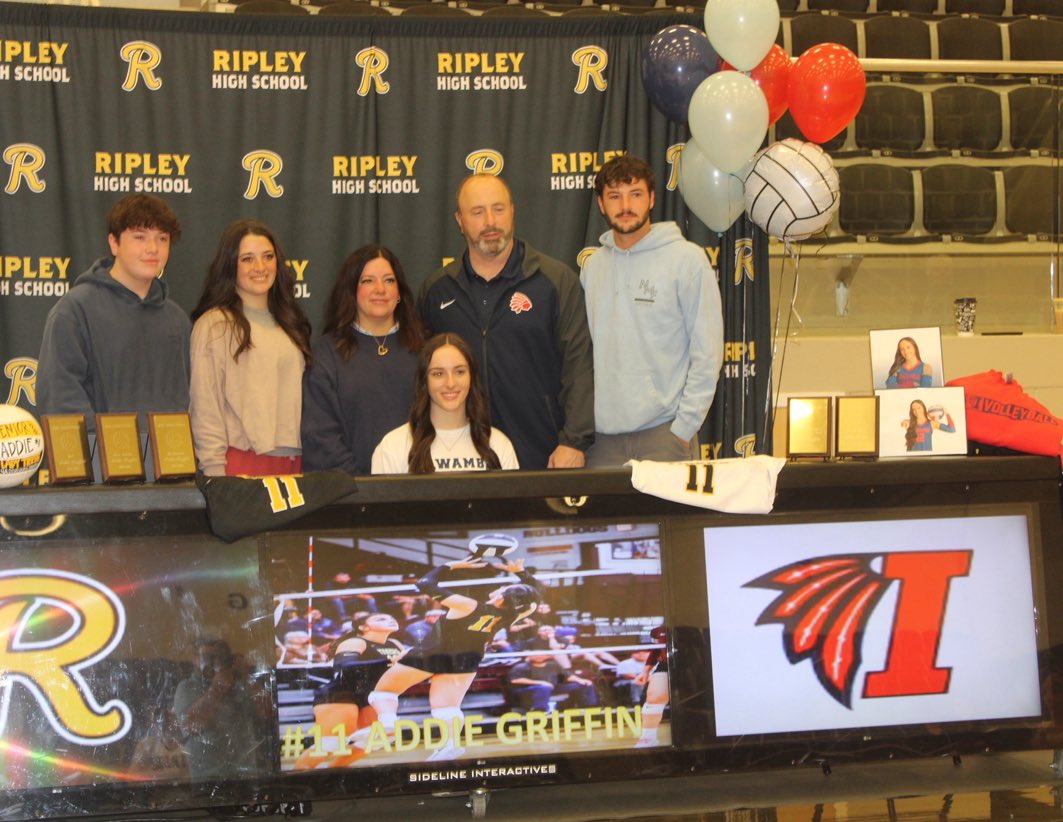 RipleyHS's tweet image. 🏐 Senior Lady Tiger Addie Griffin made it official today — she’s continuing her volleyball career at Itawamba Community College!
Congratulations, Addie! We’re so proud to see another Tiger taking her talent to the next level. 🖤💛 #TigerPride #NextLevelTiger