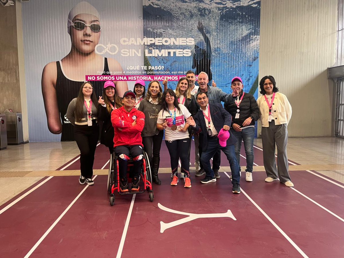 palcopopularcl's tweet photo. En esta campaña, @RipleyChile, junto a @Teleton, @metrodesantiago y @canal13 se unen para visibilizar a los deportistas paralímpicos como verdaderos protagonistas del deporte nacional -> https://t.co/WgdMu63Uh3 https://t.co/6Oas6P6O6H