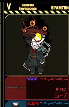 for anyone curious abt what ive been doing.  i put [SPAMTON G.     SPAMTON NUMBER 1  RATED SALESMAN1997] into lobotomy corporation. n gave him custom assets.
he is the strongest nugget in my facility.