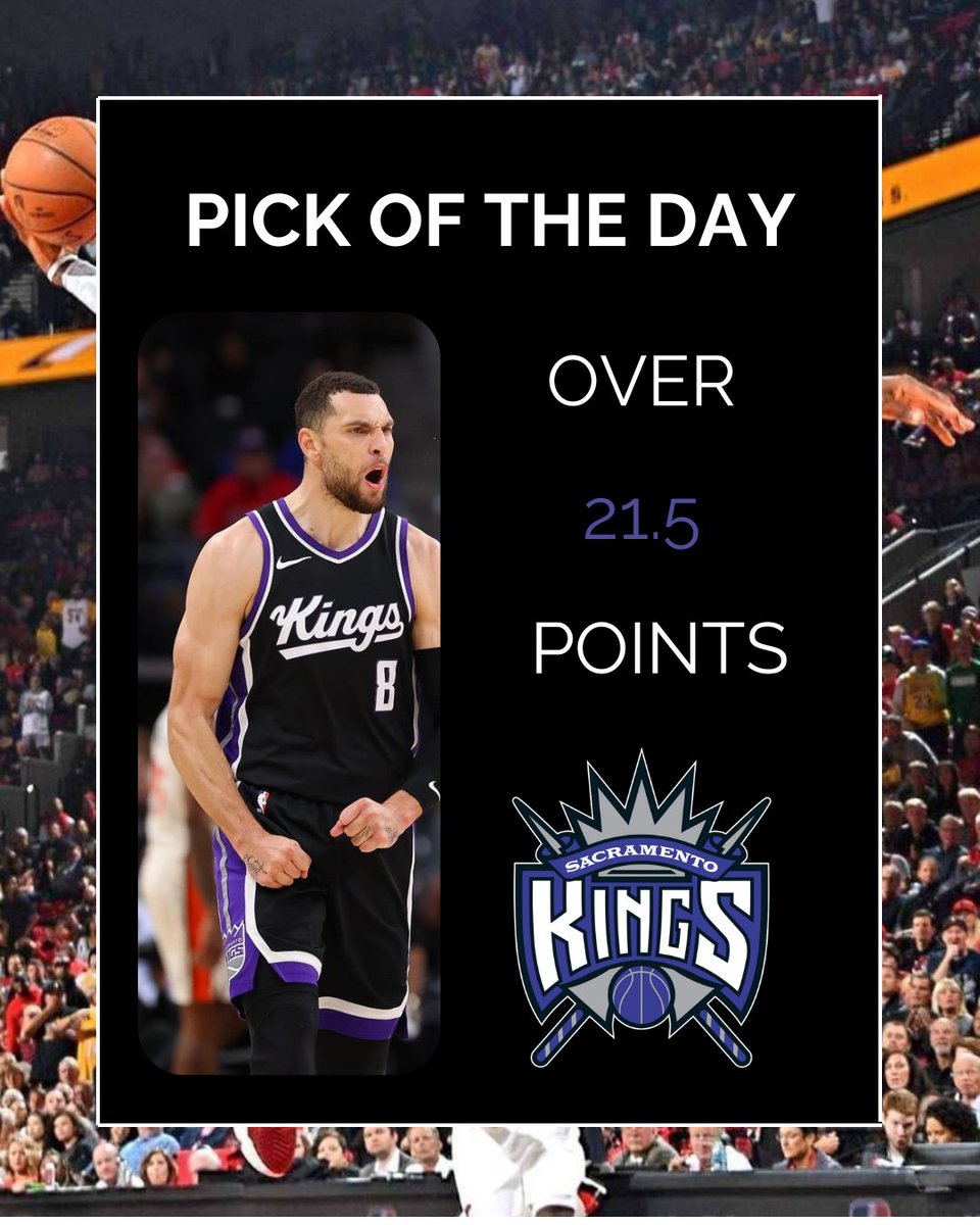 DailySharpPicks's tweet photo. 🏀 NBA Prop Pick of the Day (11/7)

Zach LaVine - Over 21.5 Points

I'll continue to take LaVine at this line the way he has been playing. https://t.co/XRjBA2Fq1y