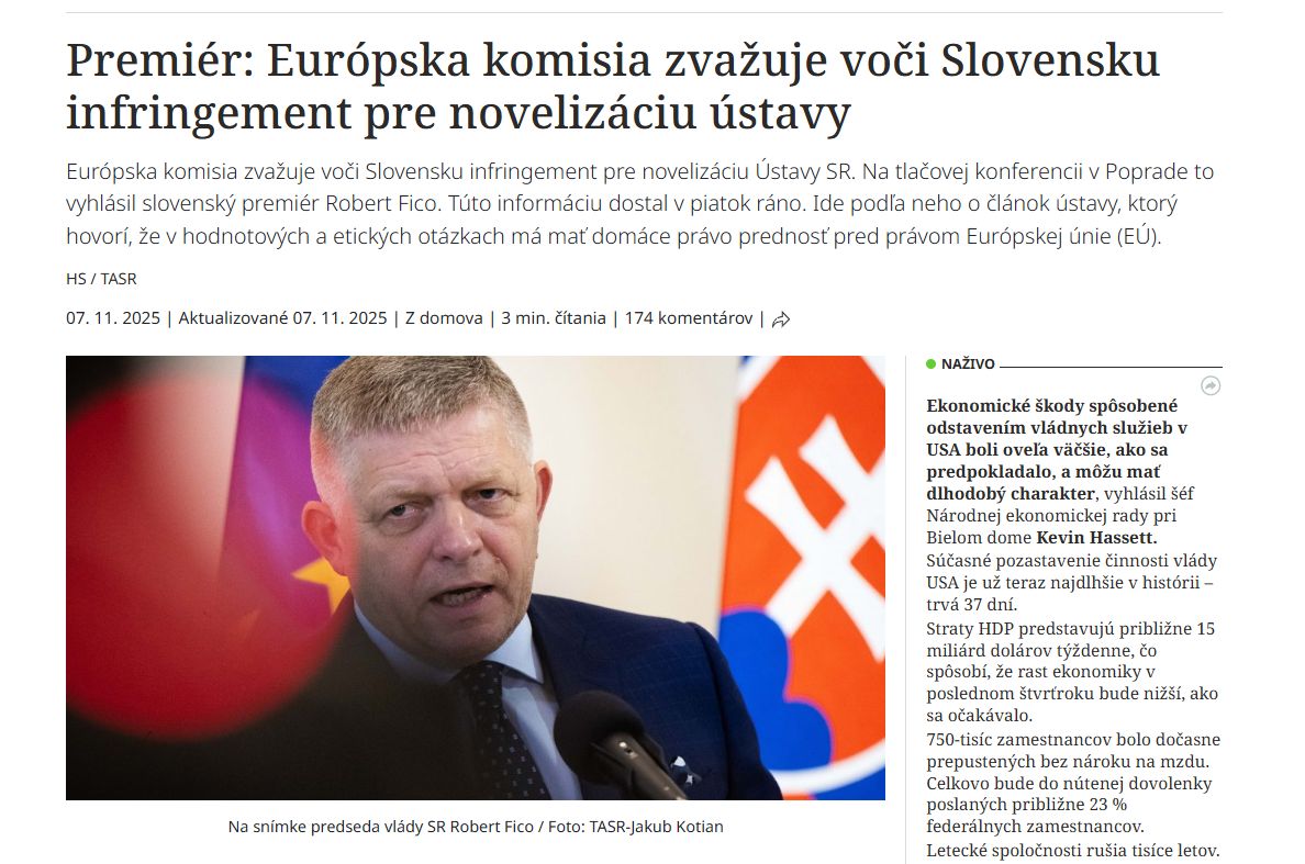 MartinDemirow's tweet image. ⚡️‼️Komisja Europejska wszczyna postępowanie karne przeciwko Słowacji w związku ze zmianą konstytucji Republiki Słowackiej gdzie zapisano że istnieją tylko dwie płcie- poinformował premier Słowacji Robert Fico [Lewica] na konferencji prasowej w Popradzie

&quot;Nie możemy się doczekać…