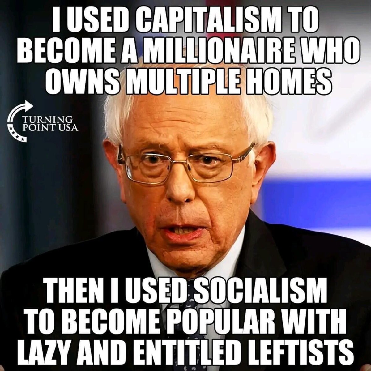 Constituents18's tweet image. #socialism #BernieSanders