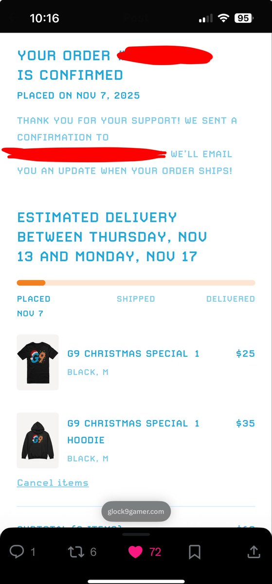 JordanJeske2's tweet photo. You know I had to get my self an early Christmas gift. Just 5 minutes of seeing this, I was like I need this!!! 🎁🎄🎁 @glock9gamer we all appreciate and can’t thank you enough. Looking forward to seeing what you come up with next. https://t.co/yzpvecZeTf