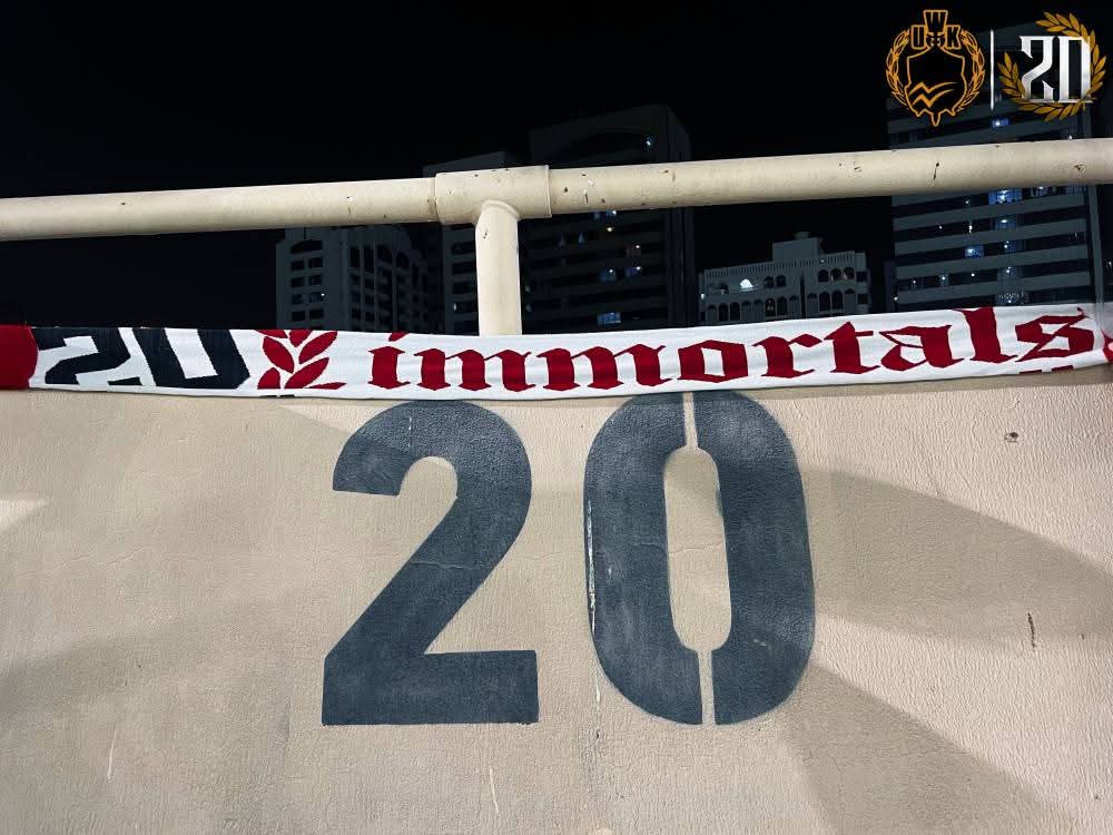 ”نشد الأزر ونرفع الهِمم .. هذا عهدنا على مَر الزمن“

نعلم جيدًا قيمة دورنا خلف الزمالك، وقيمة ما نقوم بهِ داخل المُدرجات، فَنحنُ اللاعب رقم "1" لهذا الفريق، ونحنُ مصدر الشغف والروح التي تنتقل مِن المُدرج إلى ملعب المُباراة، حتى نرى لاعبين بدرجة مُشجعين داخل الميدان.

تمامًا كَمَا