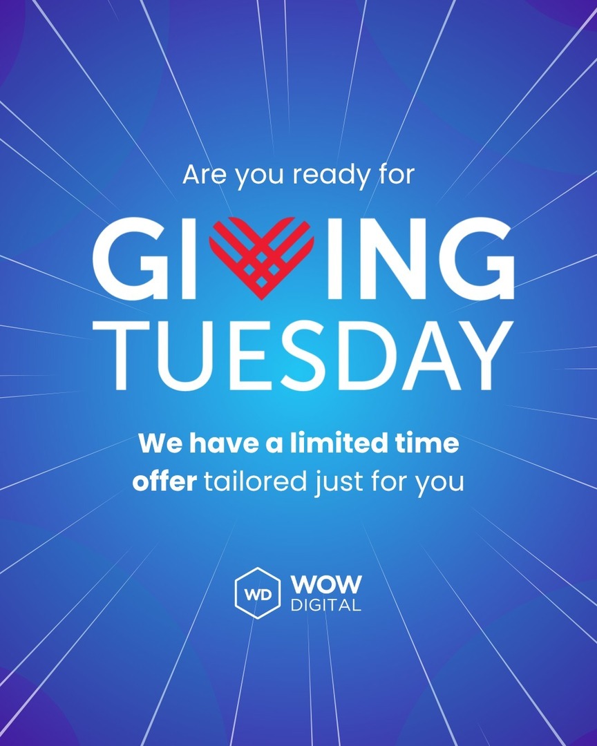Giving Tuesday is almost here — is your campaign ready to shine?

If your team’s already stretched thin, we’ve got you covered. ✨

For just $250 + tax, we’ll design 4 custom graphics that match your brand and boost engagement — no Canva chaos, no last-m… instagr.am/p/DQwyE8GEWzv/