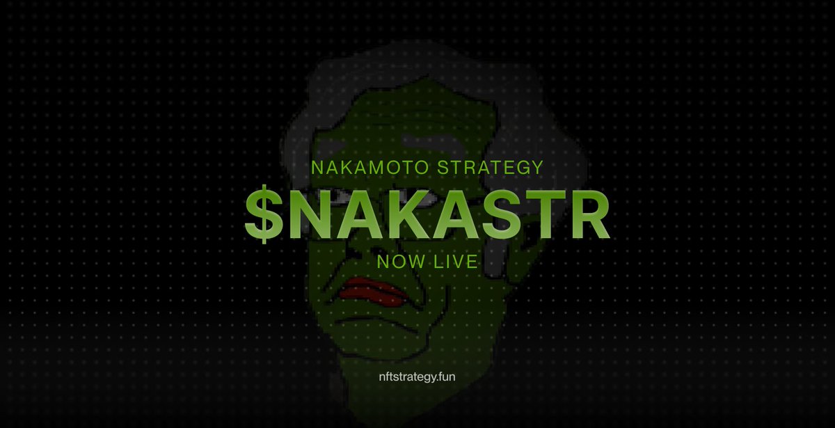 token_works's tweet image. NakamotoStrategy is now live.
