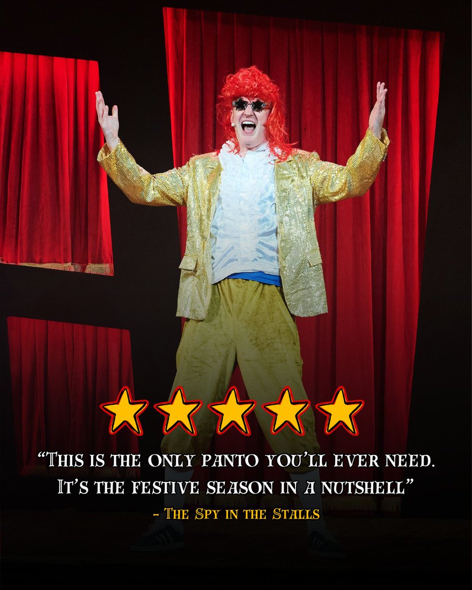 This is the only Panto you'll ever need. It's the festive season in a nutshell" -  The Spy In The Stalls

Only a few weeks until Potted Panto returns to London's East End! We are running for a whole month from the 3 Dec - 3 Jan! Get your tickets now at PottedPanto.com!