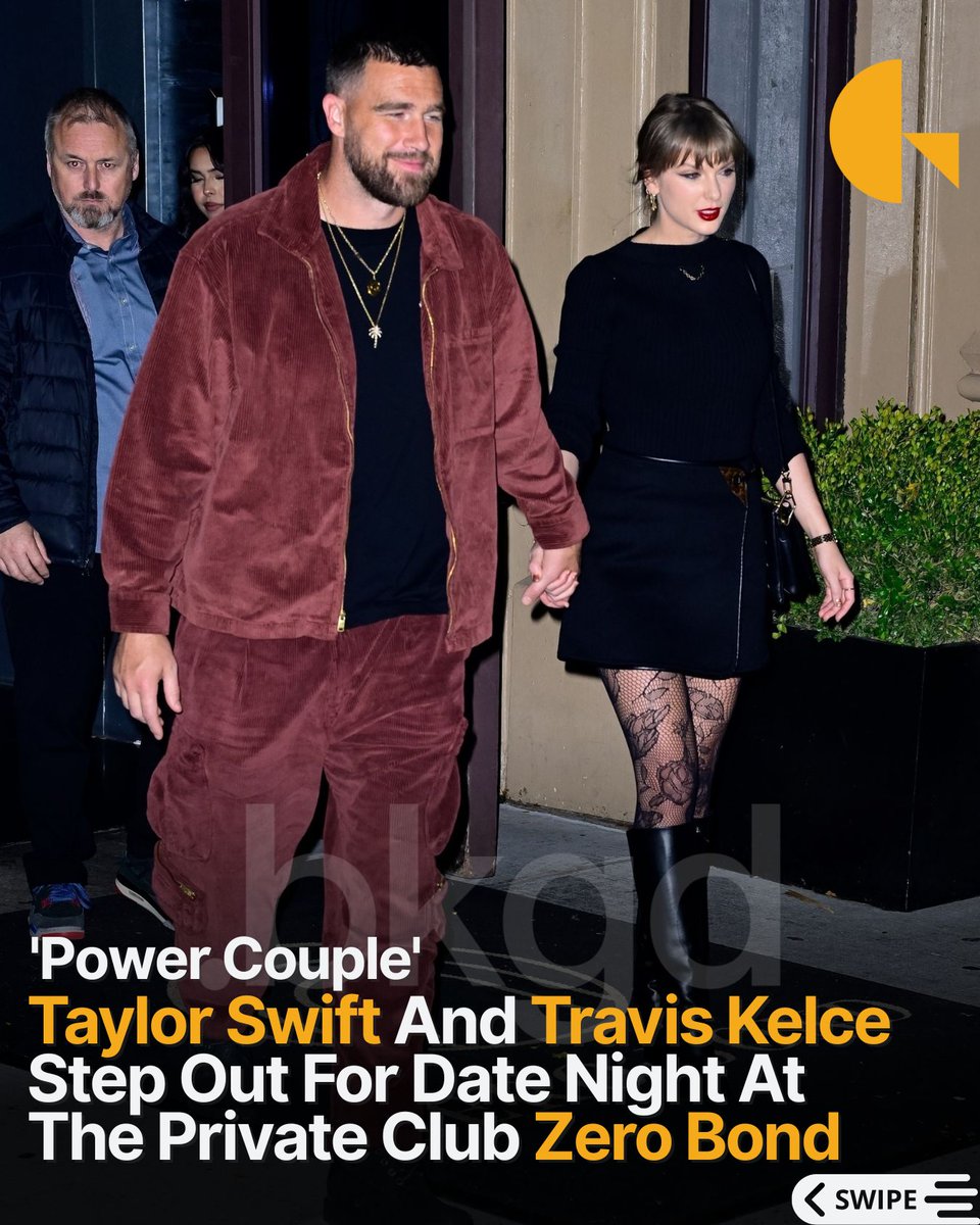Taylor Swift and Travis Kelce turned heads once again as they enjoyed  another intimate evening in New York City. The superstar couple were seen  leaving **Zero Bond**, an exclusive private members club,