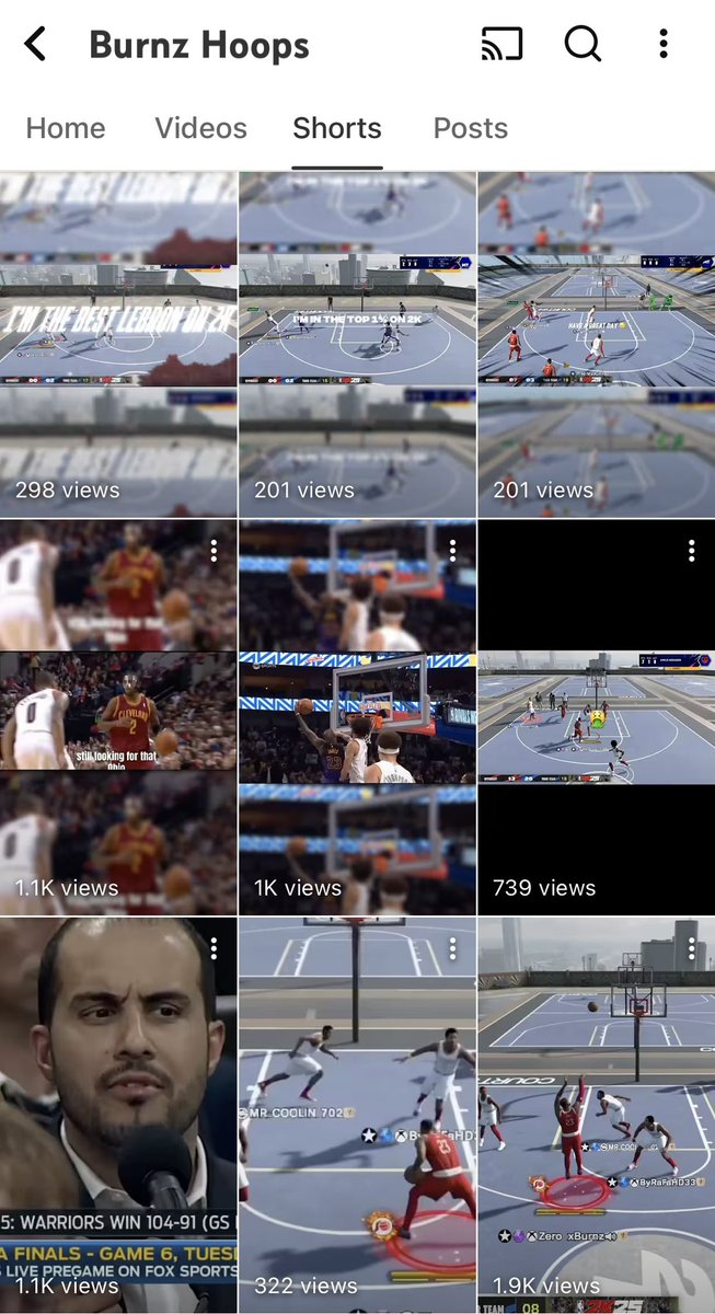 2nd channel j hit 100 subs been consistently making nba/2k content over the last two weeks