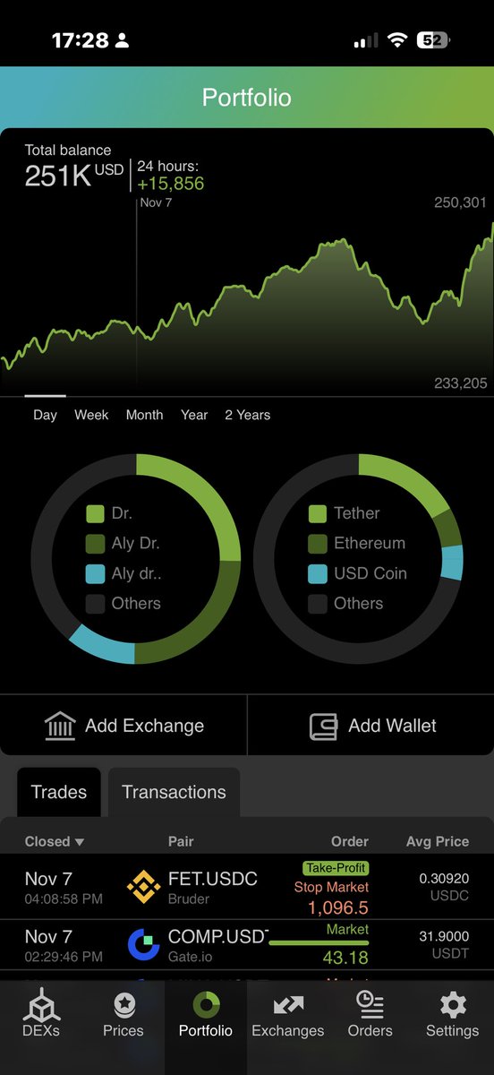 Vip_Pro_net's tweet image. أعلم أن هذه الأرباح قد تبدو صعبة التصديق…
لكنها الحقيقة 💰
اللهم بارك 🤲

📈 الأرباح اليومية تجاوزت +15,000 USDT والمجموع أكثر من 251 ألف دولار —
وما زال الطريق مفتوحًا أمامك لتكون جزءًا من هذه النتائج.

الفرصة ما زالت متاحة لتبدأ بتحقيق نفس الأرباح من خلال نسخ صفقاتنا الذكية…