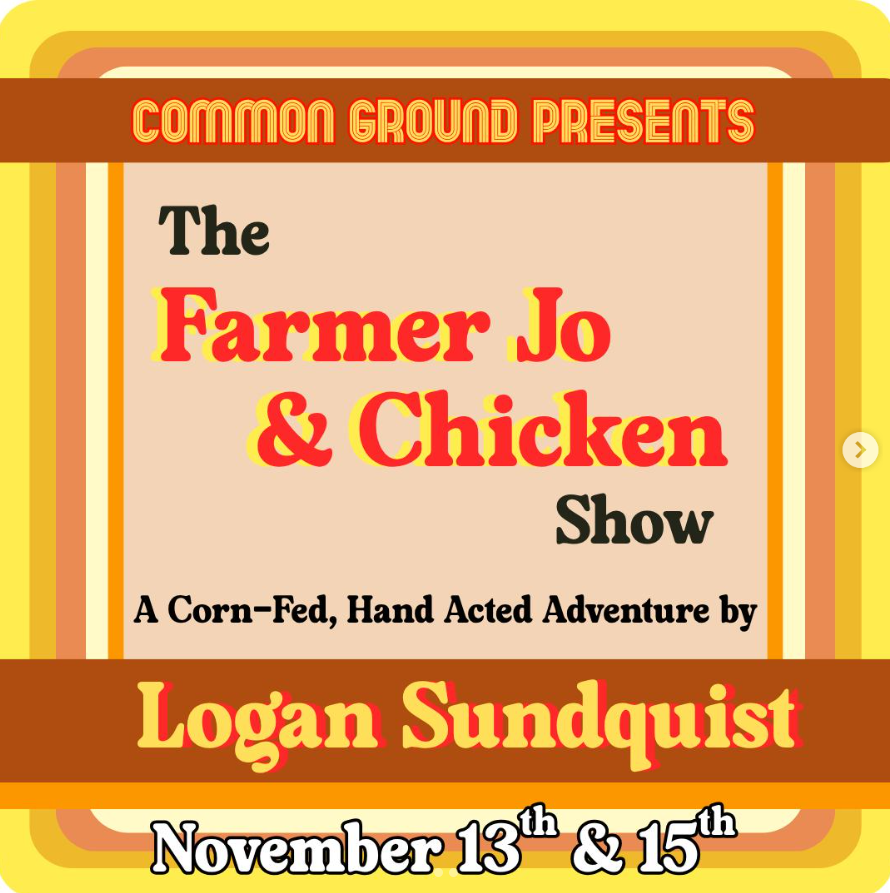So proud of Logan as he wrote a project for the Common Ground Festival 2025 in Calgary. Nov 13th &amp; 15th (Matinee)     'The Farmer Jo &amp; Chicken Show' — puppet-based family piece by Logan Sundquist tackling climate change and conservation. Tickets  pumphousetheatre.ca