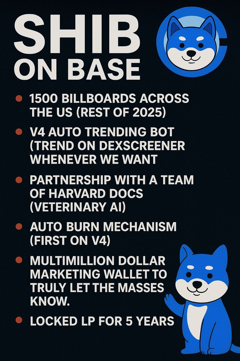 <a href="/davidgokhshtein/">David Gokhshtein</a> That’s the owner of <a href="/schismaticshiba/">SHIBA ON BASE</a> 

Paul is building like no other. 

This checklist is unbeatable. 

The veterinarian AI utility being built by <a href="/eli5xt/">Eli5a</a> is like nothing crypto has seen before and it launches on iPhone and android in just a few weeks.