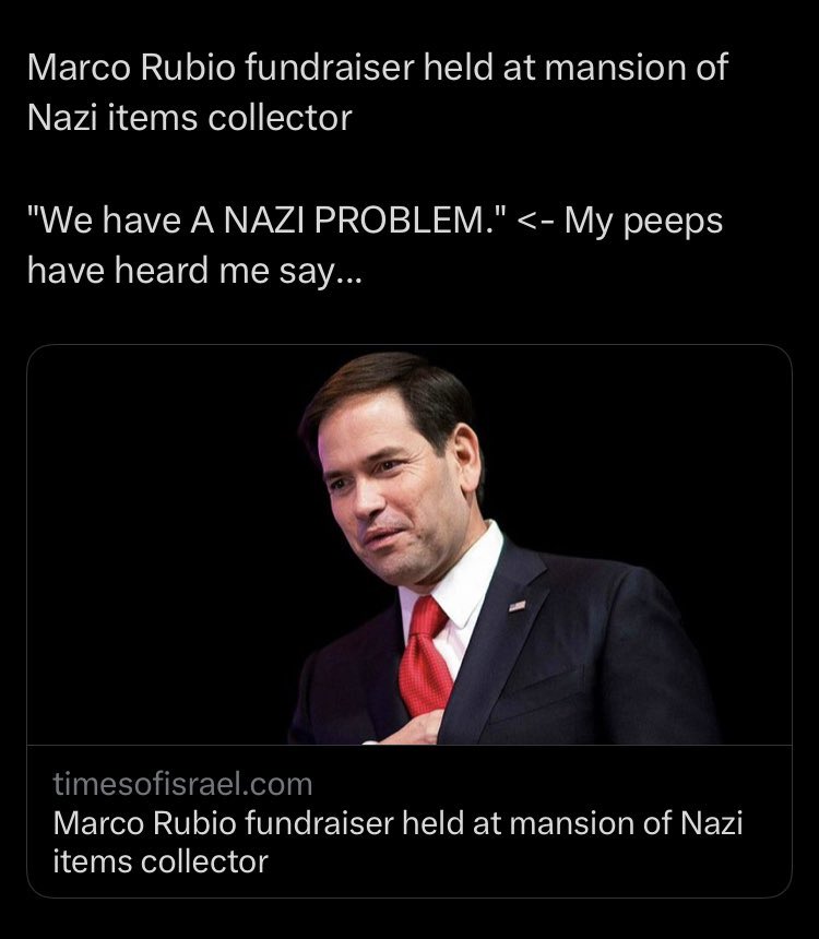 <a href="/SecRubio/">Secretary Marco Rubio</a> <a href="/POTUS/">President Donald J. Trump</a>