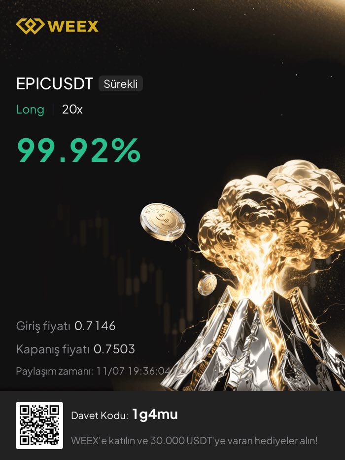 BtcFerit's tweet image. #UAI #EPIC #FOLKS  🚀

t.me/WESSLOTRADE