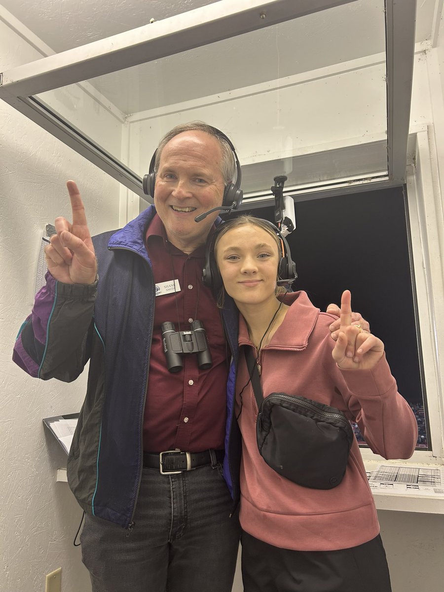 This is 7th grader Marley Holt and she was my guest at halftime of Thursday’s broadcast of the Beebe/Searcy game. She is one of the most mature, articulate individuals I have ever met and she is only 13! Always enjoy talking to young people.