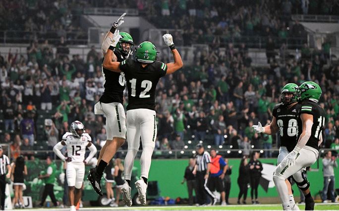 Looking forward to being back on campus tomorrow for gameday! <a href="/UNDfootball/">North Dakota Football</a> 

<a href="/Coach_SchmidtE/">Eric Schmidt</a> <a href="/IsaacFruechte14/">Isaac Fruechte</a> <a href="/coachstepps/">Travis Stepps</a> <a href="/JosephDotty14/">Joey Dotty</a> <a href="/DuckettOfficial/">Darnell Duckett</a> <a href="/CoachWilk0/">Keaton Wilkerson</a>