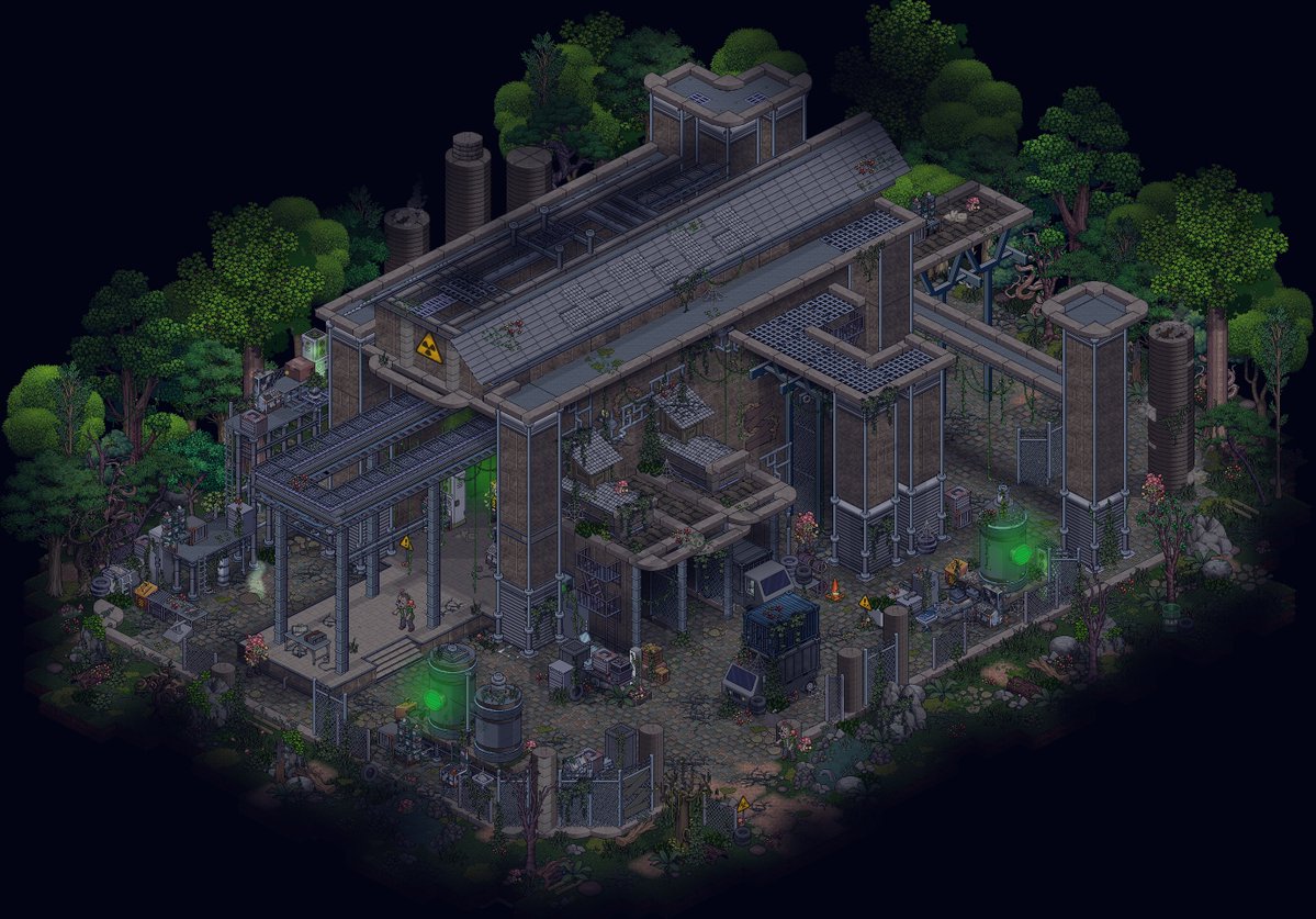 LytzHabblet's tweet image. [🏭] Complexo Industrial
Construído por: Lytz

#Habblet #Contagium #retrobuilds