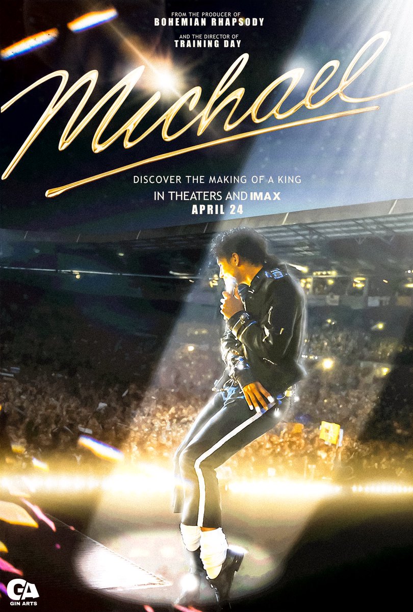 __mcu_'s tweet image. The legend Michael Jackson movie poster design by me 

THE MAKING OF A KING

#MichaelMovie #MichaelJackson