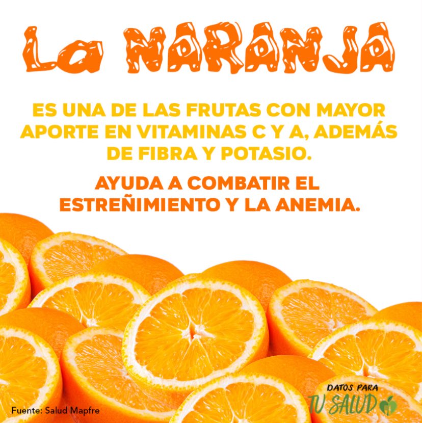 LabDO_Tw's tweet image. Mira cuántos beneficios contiene lal #Naranja #DatosParaTuSalud