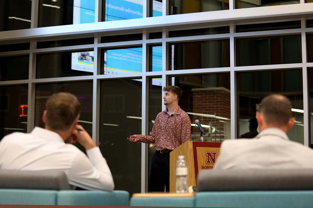 NorthernStateU's tweet photo. Meet the finalists for Northern’s 2025 Idea Pitch Competition and see who takes home the top prize!
Read more: https://t.co/ZrugJZ6QyX
#NorthernStateU #GoWolves #ExperienceNorthern https://t.co/DSjuCXDP2u