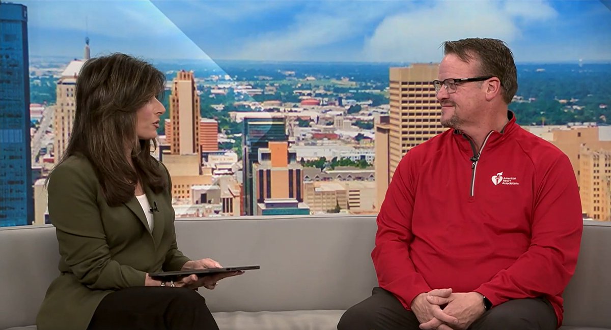 Our Oklahoma City Executive Director, Mark Fried, sat down with News 9 anchor and 2025 Go Red for Women Emcee, Robin Marsh to talk about the event and discuss the importance of women putting themselves first when it comes to their heart health.
spr.ly/60177Pbe1