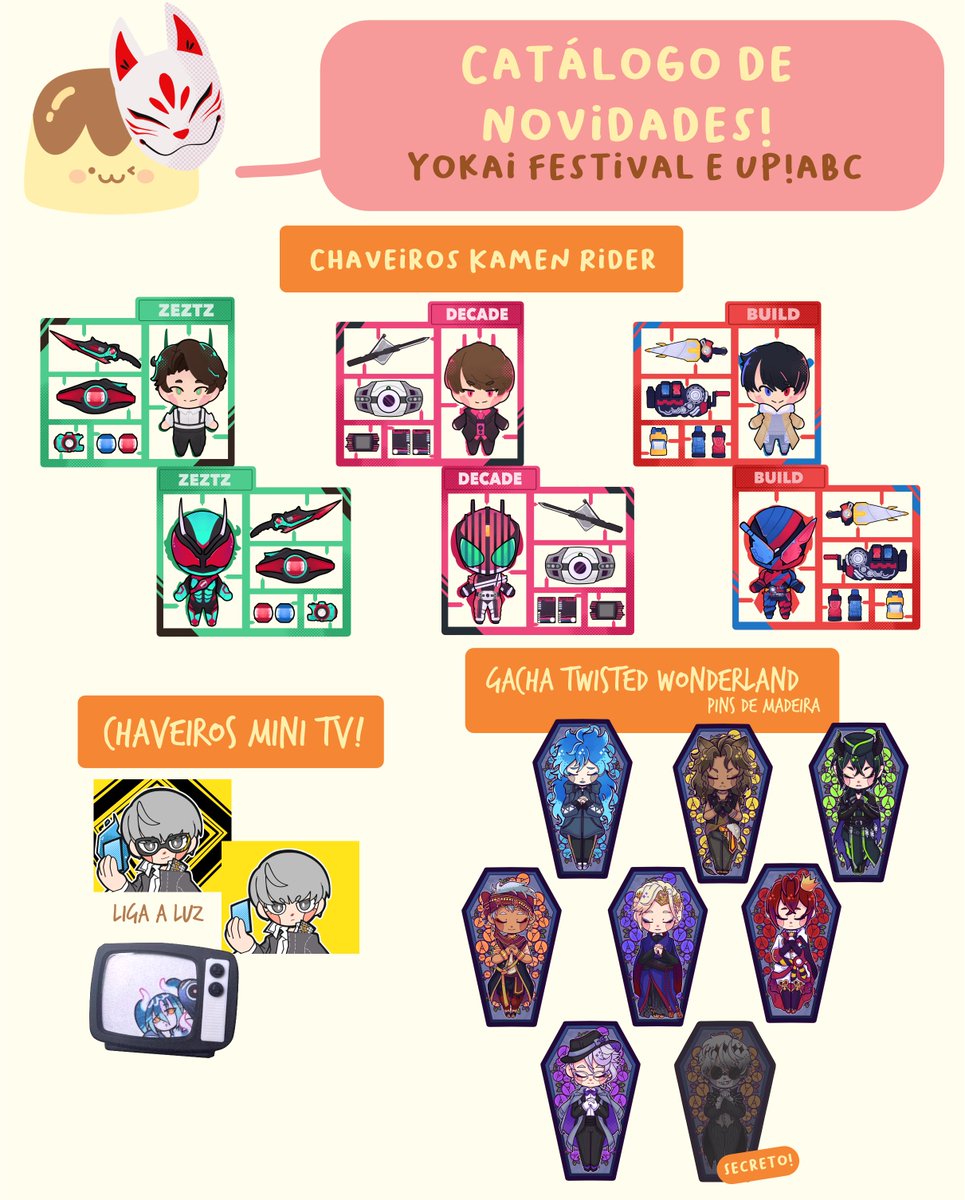 _ohmypurin's tweet image. 👹Novidades para o Yokai Festival e Up! Abc👹

Postzinho com o resumão de novidades que levaremos para os eventos de novembro!

para o catálogo completo nosso drive está nos destaques do ig! (são 27 páginas de catalogo, impossivel postar por aqui rsrsr)