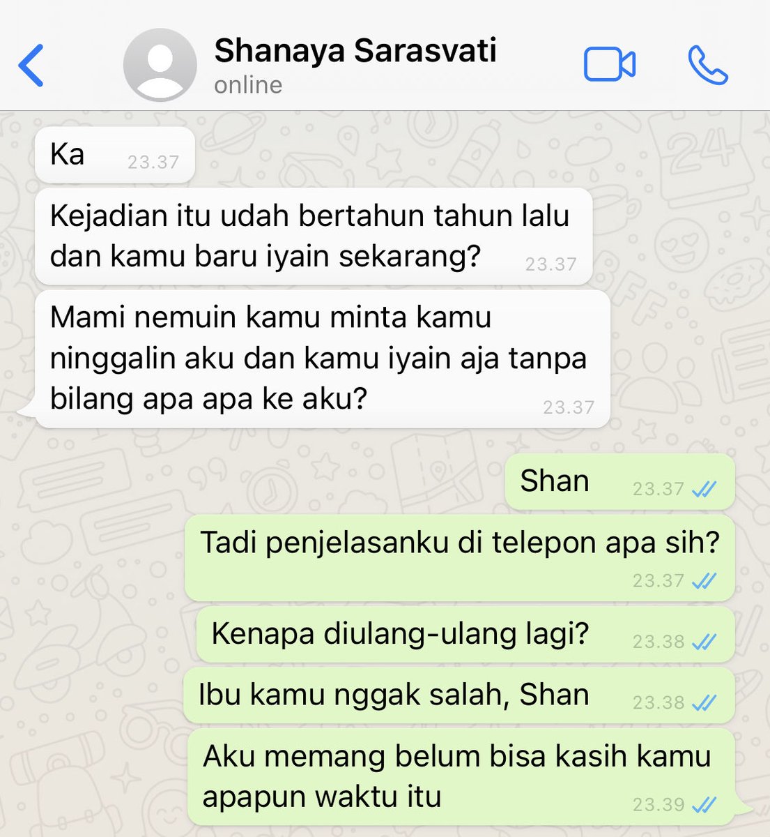 RRubyverse's tweet image. 249. Gapapa berantem aja daripada gak ngobrol