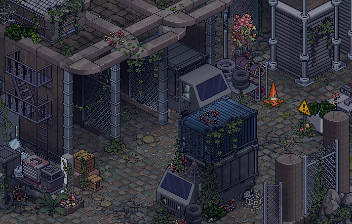 LytzHabblet's tweet image. [🏭] Complexo Industrial
Construído por: Lytz

#Habblet #Contagium #retrobuilds