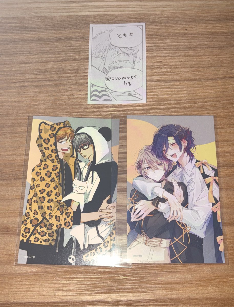 【Cab Vol.100 Anniversary Cafe ステラマップカフェ　　　　　グッズ特典　交換】

譲◎腰乃　先生、音海ちさ　先生
求◎市川けい　先生

日により都内手渡し可能、郵送交換希望。検索からでもお気軽にお声掛け下さい！