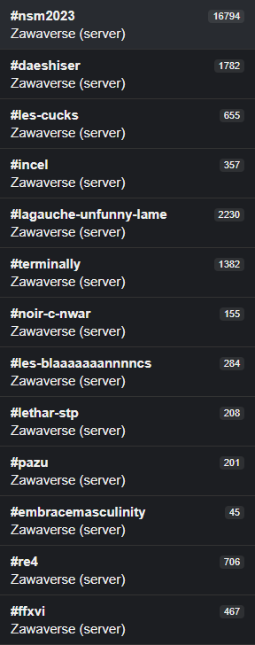 bitchiteau's tweet photo. @cimetoxique ayant moi même pris les screens qui ont ensuite été transmis à mediapart et mentionnés dans l'article,le seul épargné c'est lethar, qui était tres loquace dans lesdits screens
wendoh a juste fait un commentaire sur echarpe, ce qui sort du cadre puisqu'il est plus lié à zawa prod https://t.co/8TrT4mUbfq