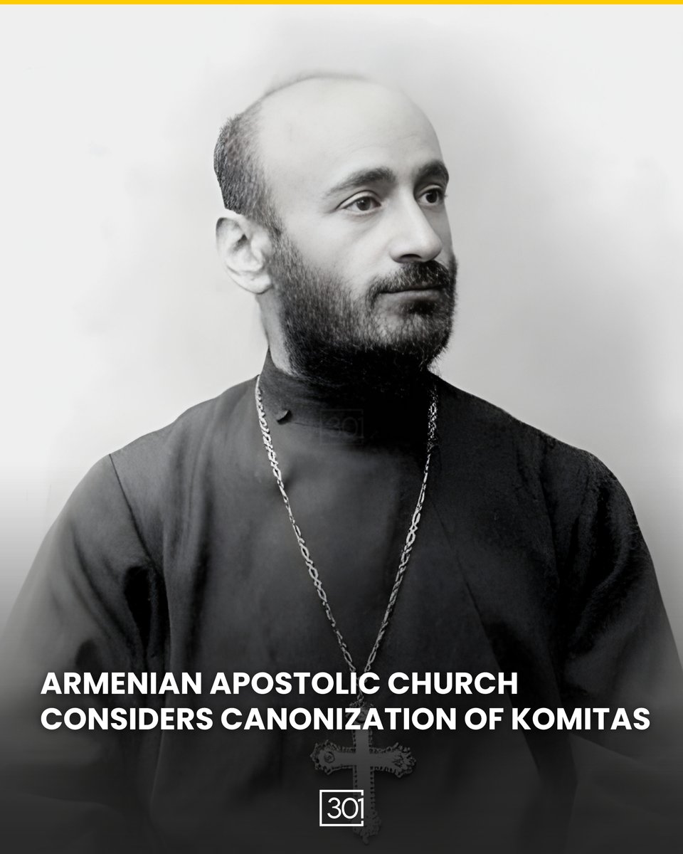 The question of canonizing Komitas Vardapet has formally been placed on the agenda of the Armenian Apostolic Church.

During its recent session, the Supreme Spiritual Council resolved to establish special committees to organize spiritual and cultural events marking the 1700th