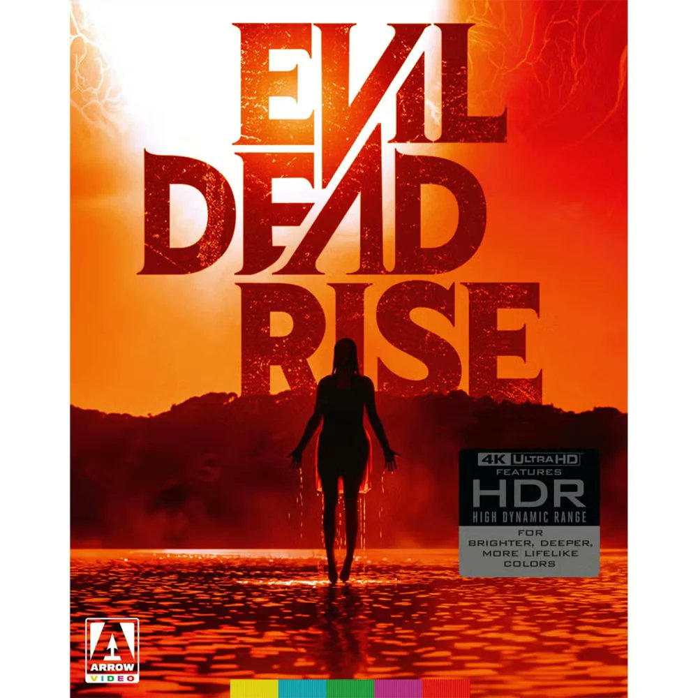 Relanzamiento de Arrow de "Evil Dead Rise" (2023) edición especial en #4KUHD, incluye funda y librero. A la venta el 13/01.📀🔽