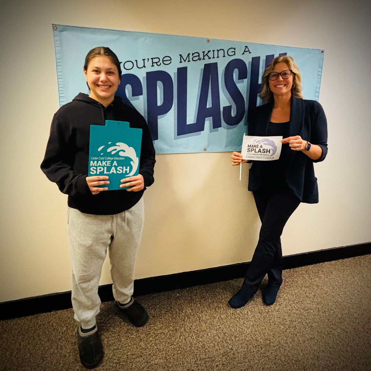 Cedar Crest College tweet media