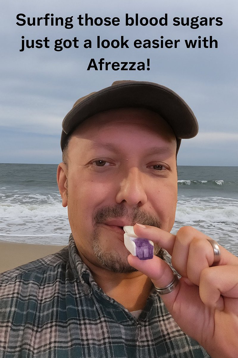 It's a total game changer, for sure! Not that long ago, I was starting to be afraid of going to bed due to hypoglycemia fears! Sleeping like a baby now does wonders for my beauty sleep!😅  #Afrezza #T1D #LADA