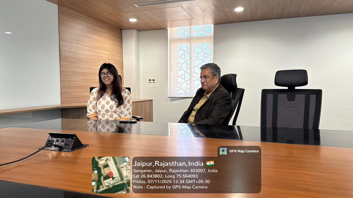 smcmuj's tweet image. The media students of MUJ engaged in an insightful session with Mr. Rehan Fazal, Sr. Journalist at BBC World Service.

He shared lessons from 34 years in journalism—from AIR to BBC &amp;amp; his acclaimed podcast Vivechana.

#RehanFazal #BBCWorldService #ManipalUniversityJaipur #Media