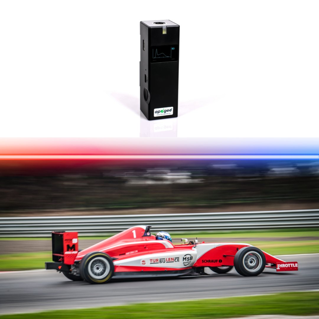"Using our new spectroradiometer is like driving a sports car!"

Simply point our handheld spectroradiometer and press the button.

You don't know the exhilaration of driving something that powerful until you try it: apogeeinstruments.com/ms-100-insight…

#apogeeinstruments