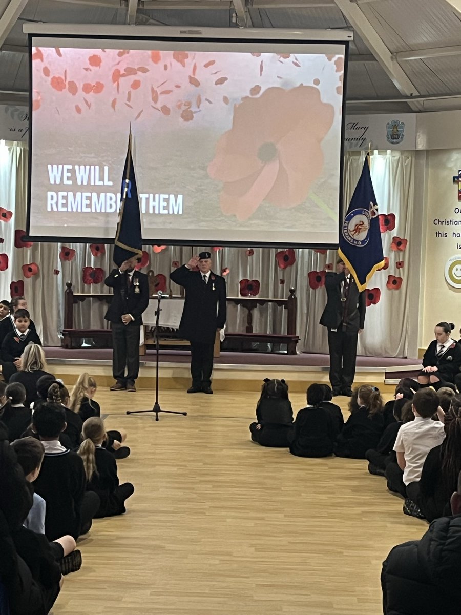 ArnotStMary's tweet photo. A huge thank you and well done to our amazing Year 6 children and staff.

Today, with help from some very important guests, we were helped to remember the incredible sacrifices made by so many brave men and women. 

“We will remember them.” https://t.co/a8GItx2R6H