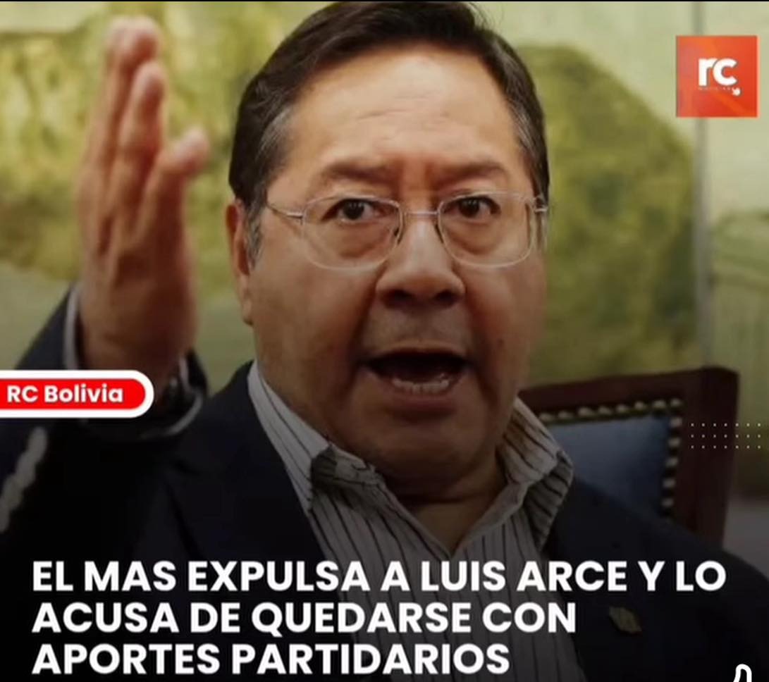 No solo se robó la sigla. También los aportes, en dinero efectivo, que hicieron los militantes y funcionarios públicos, durante todos los meses de su gobierno. Por eso fue expulsado del MAS.

De nada le sirvió nombrar dirigentes a dedo; intentar matarme físicamente; bombardearme