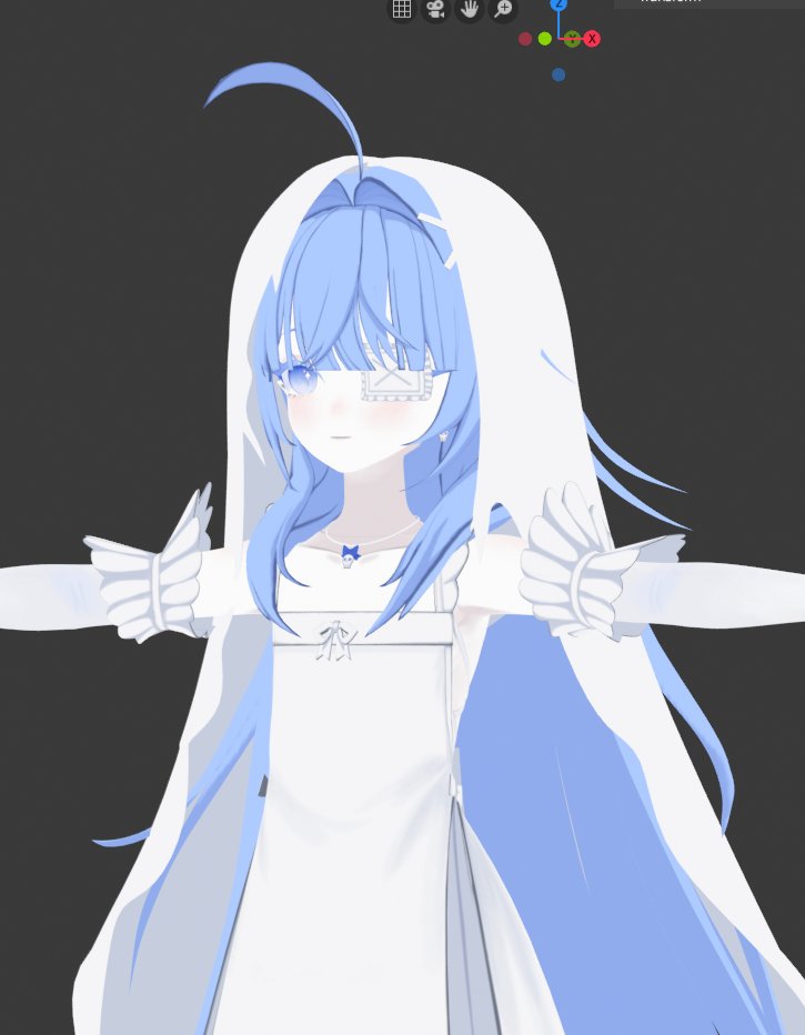 progress on my very first 3D model. next is rigging..🫨