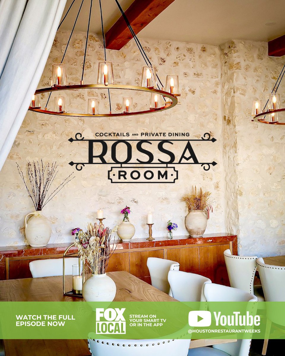 Craft cocktails, small bites, and the perfect date-night vibe. Step inside Bellaire’s hidden gem Rossa Room with @katiestonehtx and <a href="/FOX26Houston/">FOX26Houston</a> on another episode of @fox26foodies. Get the dish ➡️ youtu.be/NWwoAgkbD18