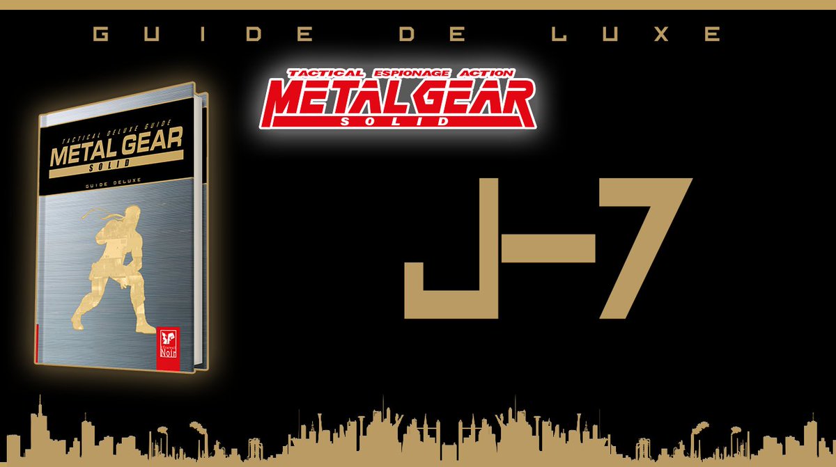 drlakav's tweet image. J-7 avant la fin du Guide Deluxe Metal Gear Solid.
Un hommage doré à l’un des jeux les plus marquants de l’histoire.
➡️ fr.ulule.com/metal-gear-del…