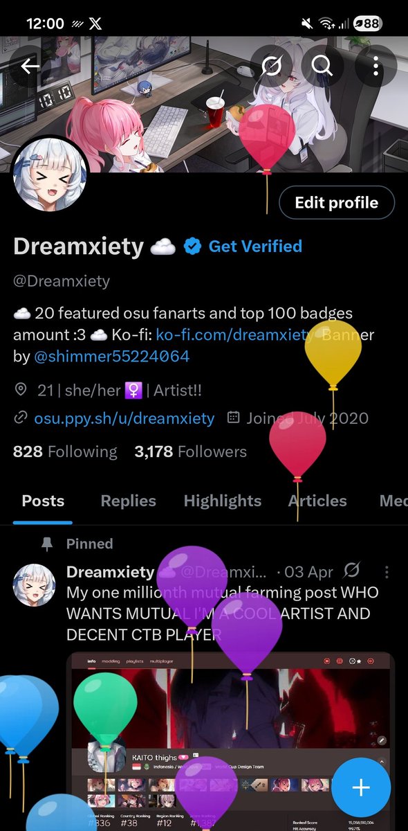 Dreamxiety ☁️ tweet media
