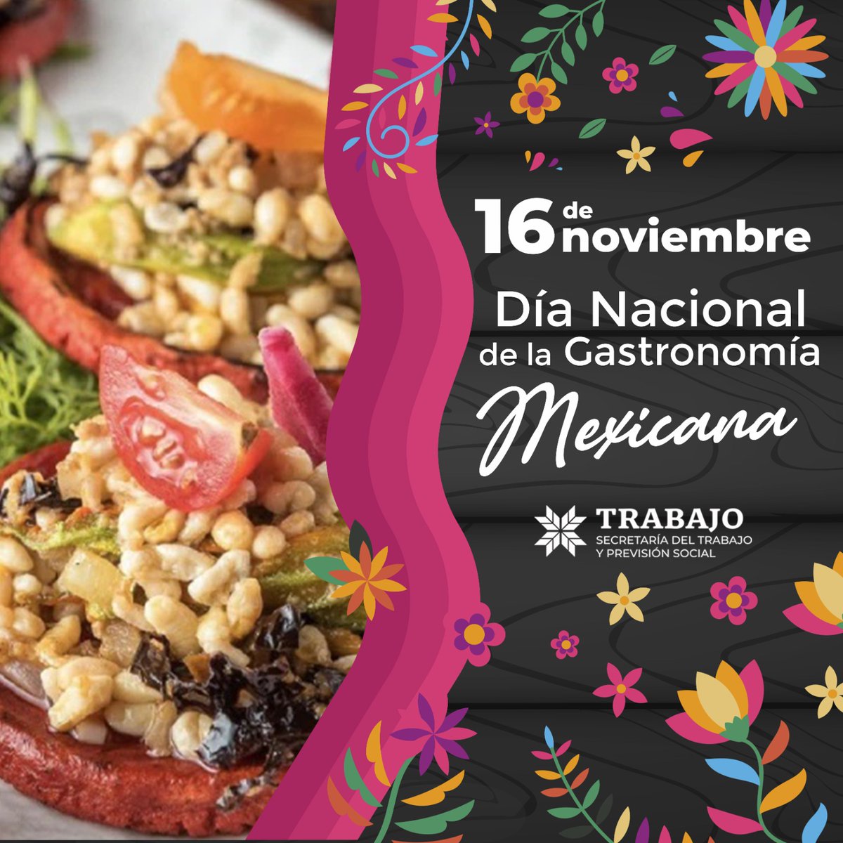 strabajohgo's tweet image. 🌮 ¡Sabor que une, tradición que perdura!
En el Día Nacional de la Gastronomía Mexicana, celebremos nuestros sabores con orgullo.
Cuéntanos 👇 ¿cuál es tu platillo hidalguense favorito? 🇲🇽✨