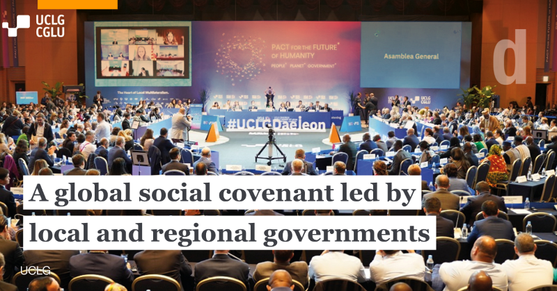 devex's tweet photo. @uclg_org highlights how cities and regions are redefining governance and rights from the ground up, advancing a multilateralism that delivers — grounded in proximity, solidarity, and shared responsibility.

Read more from @UCLG_Saiz and Mounir Laymouri 👇

Sponsored by @uclg_org