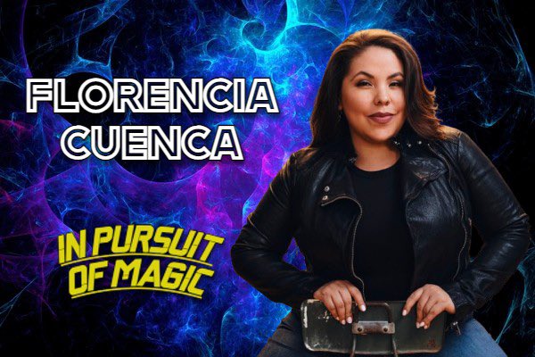 My latest episode with the incredible Florencia Cuenca is live. Keep tuning in and you never know who may show up next!