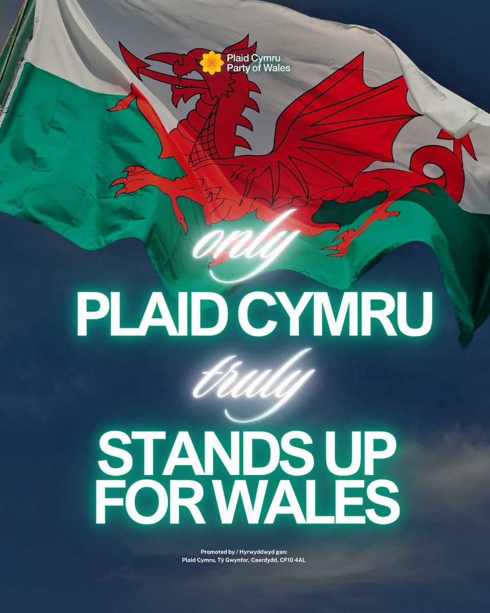 In 2026, Plaid Cymru offers new leadership for Wales, with a Government that will always stand up for the interests of Wales' communities.