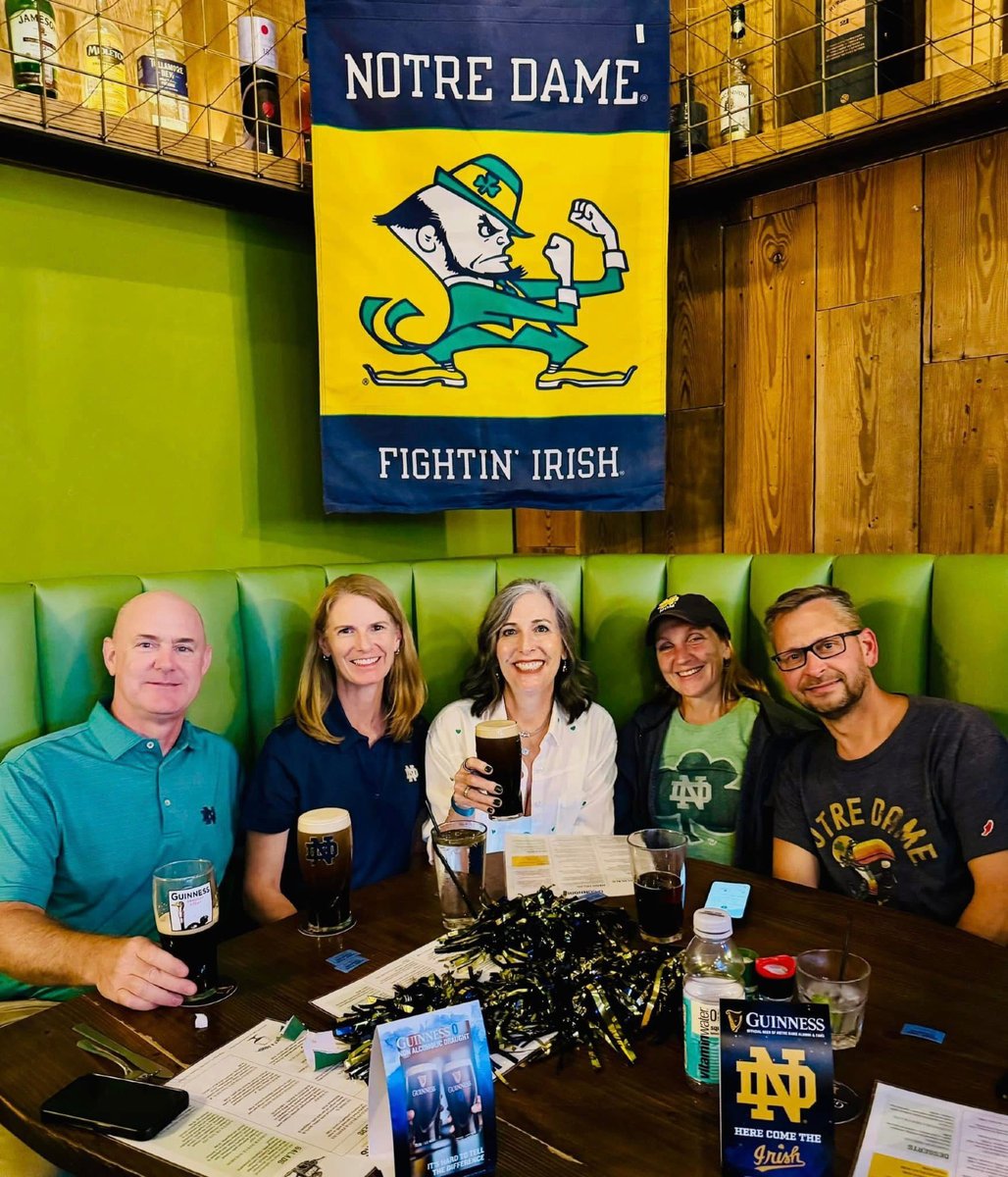 Navy vs Notre Dame tomorrow at 6:30pm ☘️

Get ready for a great Saturday night at Hugh O'Connors 🔥